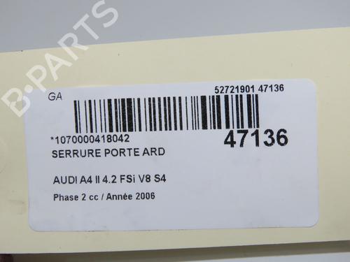 Used Rear right lock Rear right lock AUDI A4 B7 Avant (8ED) S4 quattro (344 hp) 33417812 33417812