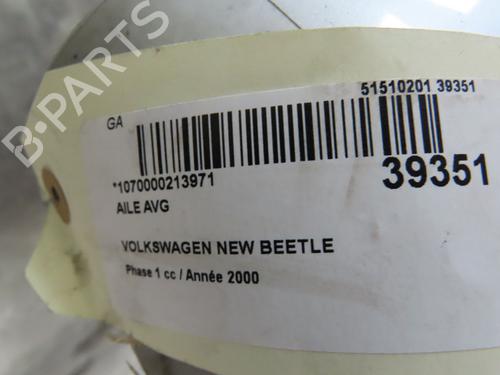 Forskærm venstre VW NEW BEETLE (9C1, 1C1) 1.9 TDI (90 hp) 9605540