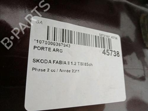 Left rear door SKODA FABIA II Combi (545) 1.2 TSI | BP14951708C4 