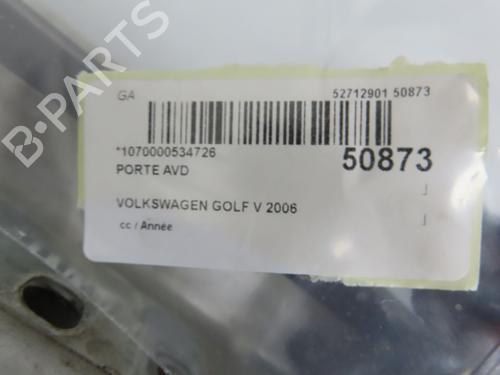 Right front door VW GOLF PLUS V (5M1, 521) 1.6 FSI | BP28831239C3 