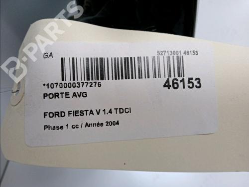 Left front door FORD FIESTA V (JH_, JD_) 1.4 TDCi | BP11102537C2 