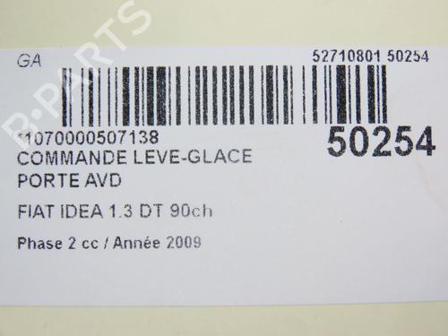 Used Switch FIAT IDEA (350_) 1.3 D Multijet (90 hp) 28831070