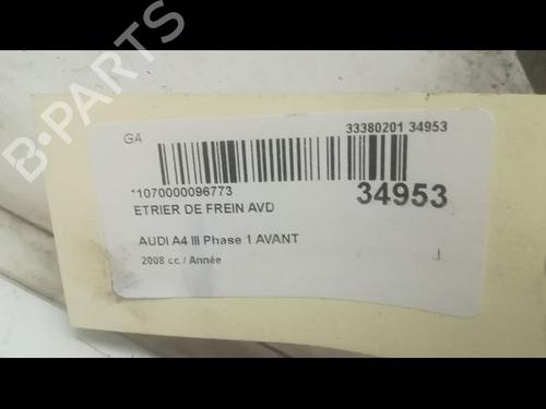 Right front brake caliper AUDI A4 B7 Avant (8ED) 1.9 TDI | BP14877254M104