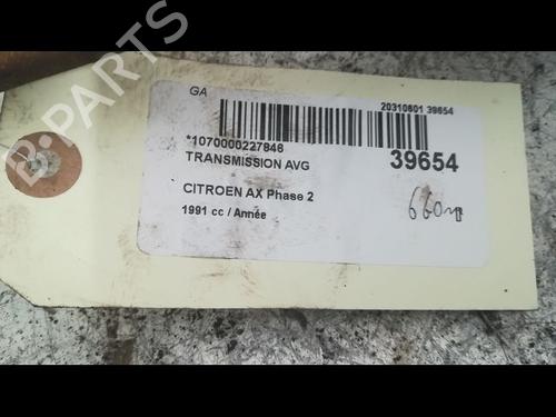Used Left front driveshaft CITROËN AX (ZA-_) 14 (ZA) (75 hp) 23172859