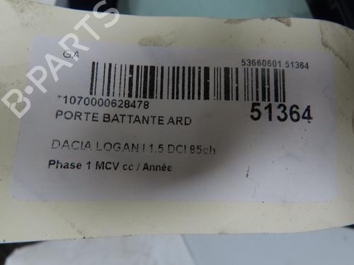 Right tailgate DACIA LOGAN MCV (KS_) 1.5 dCi (KS0W) | BP28309603C77 - Image 4