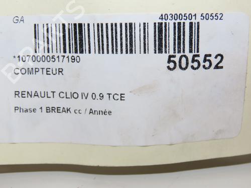 instrument-cluster-renault-clio-iv-grandtour-kh_-2012-2013-2014-2015-2016-2017-2018-2019-2020-2021-26404368 main image