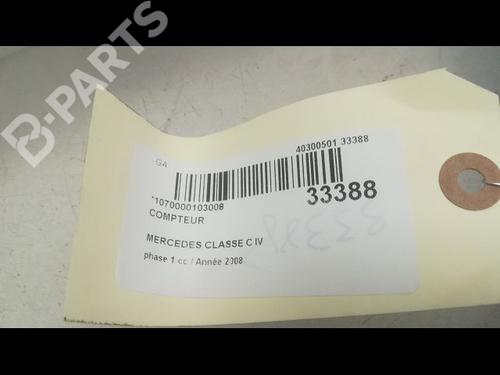 Instrument cluster MERCEDES-BENZ C-CLASS (W204) C 220 CDI (204.008) | BP9597349C47 