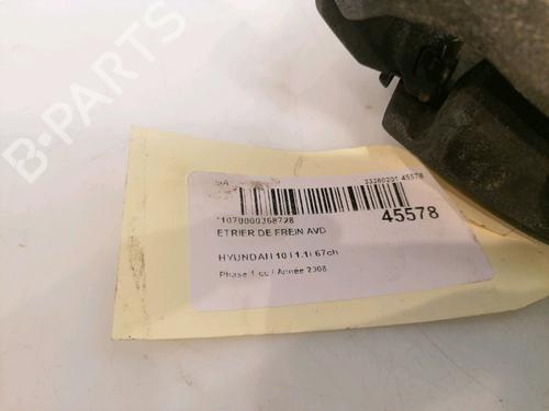 Used Right front brake caliper HYUNDAI i10 I (PA) 1.1 (67 hp) 16039996