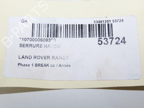 Used Tailgate lock Tailgate lock LAND ROVER RANGE ROVER EVOQUE (L538) 2.2 D (150 hp) 33948436 33948436