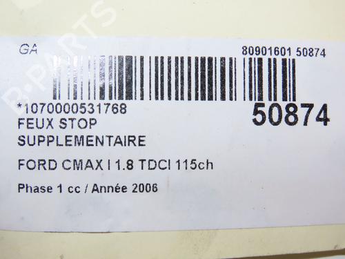 Third brake light FORD FOCUS C-MAX (DM2) 1.8 TDCi | BP23178129L11 