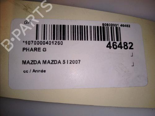 Venstre forlygte MAZDA 5 (CR) 2.0 CD (CR19) | BP23177782C28 