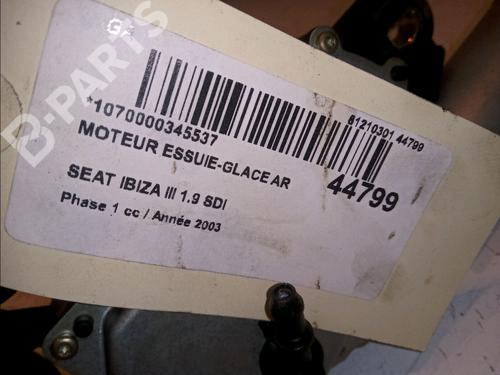 Rear wiper motor SEAT IBIZA III (6L1) 1.9 SDI | BP11104554M102 