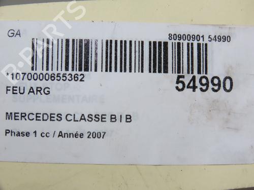 Used Left taillight MERCEDES-BENZ B-CLASS Sports Tourer (W245) B 180 CDI (245.207) (109 hp) 30824939