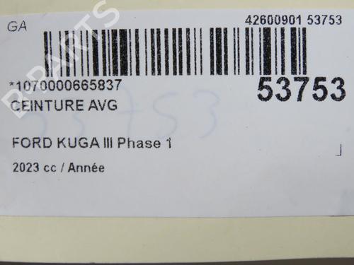Front left seatbelt FORD KUGA III (DFK) 2.5 Hybrid Flex | BP34333574I26 - Image 3