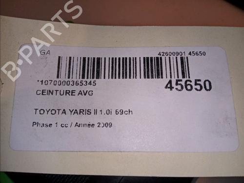 Used Front left belt tensioner TOYOTA YARIS (_P9_) 1.0 VVT-i (KSP90_, KSP90R) (69 hp) 12262502