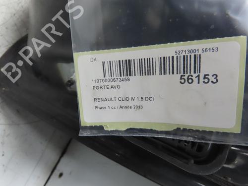 Dør venstre foran RENAULT CLIO IV (BH_) 1.5 dCi 90 (90 hp) 31242545