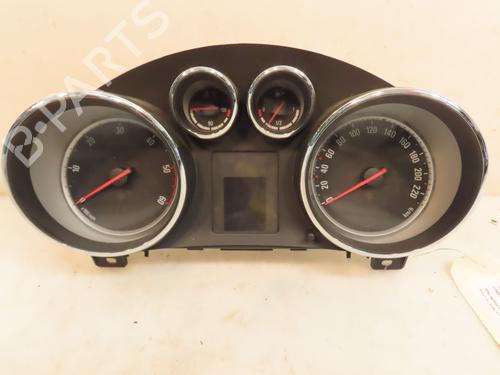 Used Instrument cluster OPEL MERIVA B MPV (S10) 1.7 CDTI (75) (110 hp) 16688227