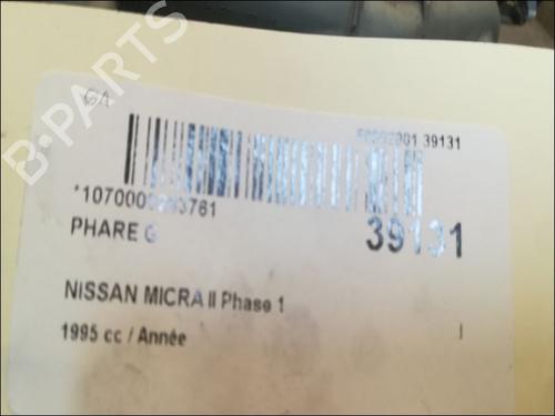 Used Left headlight NISSAN MICRA II (K11) 1.3 i 16V (HK11) (75 hp) 9611753