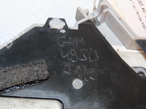 Rear left lock PEUGEOT 407 (6D_) 2.0 HDi 135 (6DRHRH, 6DRHRE, 6DRHRG, 6DRHRJ) | BP16740886C100 