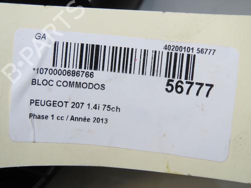 Used Steering column stalk PEUGEOT 207 (WA_, WC_) 1.4 (73 hp) 31372083