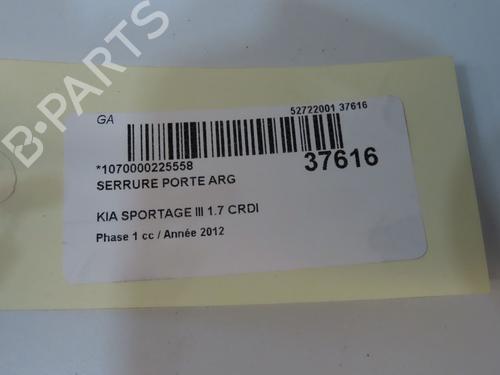 Used Rear left lock Rear left lock KIA SPORTAGE III (SL) 1.7 CRDi (116 hp) 9607006 9607006