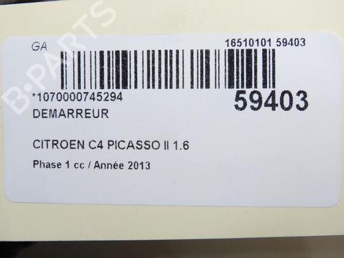 starter-citroen-c4-picasso-ii-2013-36958447 main image