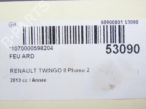 Højre baglygte RENAULT TWINGO II (CN0_) 1.6 RS (CN0N, CN0R, CN0S) (133 hp) 28832684