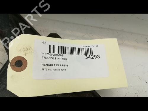 Højre fortil bærearm RENAULT RAPID Box Body/MPV (F40_, G40_) [1985-2001]  23173266