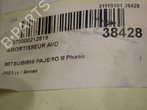 Used Right front shock absorber MITSUBISHI PAJERO III (V7_W, V6_W) 3.2 Di-D (V68W) (160 hp) 23173078