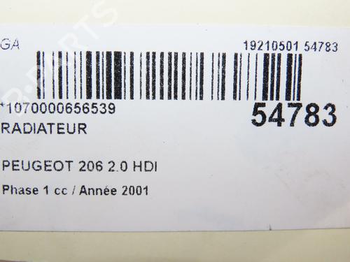 Køler PEUGEOT 206 Hatchback (2A/C) 2.0 HDI 90 | BP28967120M31