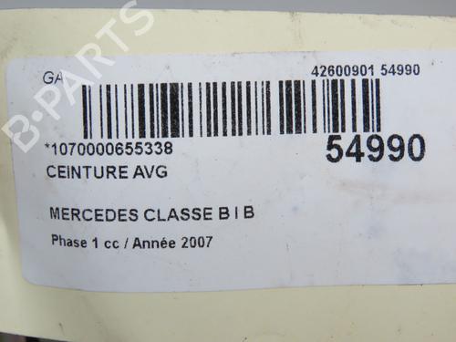 Used Front left belt tensioner MERCEDES-BENZ B-CLASS Sports Tourer (W245) B 180 CDI (245.207) (109 hp) 30824920