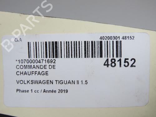Comando clima Comando clima VW TIGUAN (AD1, AX1) 1.5 TSI (150 hp) 37499475 37499475