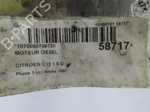 Motor Motor CITROËN C15 Box Body/MPV (VD_) 1.8 D (60 hp) 34201697 34201697