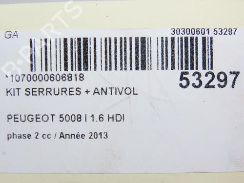 Electronic module PEUGEOT 5008 (0U_, 0E_) 1.6 HDi | BP28967450M83 