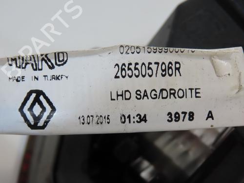 Right tailgate light RENAULT CLIO IV (BH_) 1.5 dCi 75 | BP19069248C80 