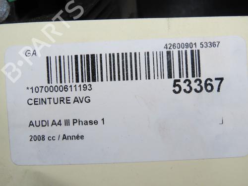 Front left seatbelt AUDI A4 B8 (8K2) 2.0 TFSI | BP33728087I26  - Image 7