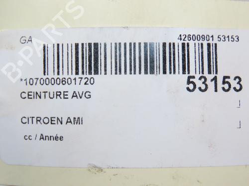 Front left seatbelt CITROËN AMI (9A_) Electric (9AZ2CA) | BP36494717I26 - Image 4