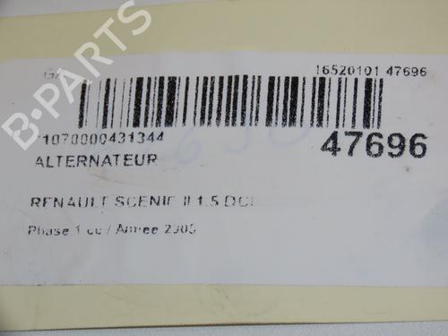 Alternator RENAULT SCÉNIC II (JM0/1_) 1.5 dCi (JM1E, JM16) | BP17338448M7 