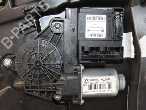 Rudehejsemekanisme Højre foran VW GOLF VI (5K1) 2.0 TDI (110 hp) 28831098