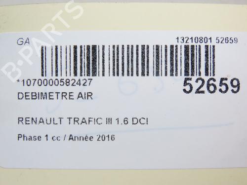 Mass air flow sensor RENAULT TRAFIC III Van (FG_) 1.6 dCi 140 (FGMA, FGMC) | BP28828788M95 