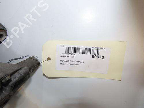 Alternador Alternador RENAULT CLIO II (BB_, CB_) 1.5 dCi (B/CB3M) (64 hp) 36657579 36657579