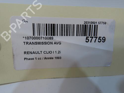 Used Left front driveshaft Left front driveshaft RENAULT CLIO I (B/C57_, 5/357_) 1.2 (B/C/S57A, B/C57S, 5/357F, 5/357J, 5/357L, 5/357R) (58 hp) 33744784 33744784