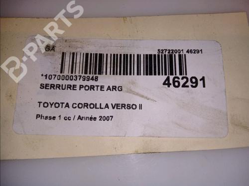 Rear left lock TOYOTA COROLLA Verso (ZER_, ZZE12_, R1_) 2.2 D-4D (AUR10_, AUR10R) | BP11267569C100 