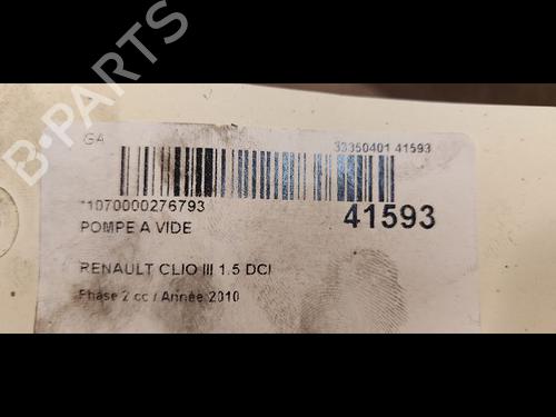 Used Vacuum pump Vacuum pump RENAULT CLIO III (BR0/1, CR0/1) 1.5 dCi (C/BR0G, C/BR1G) (68 hp) 9613622 9613622