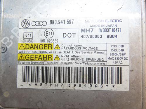 Used Left headlight Left headlight AUDI A6 C6 Avant (4F5) 2.7 TDI (190 hp) 28802254 28802254