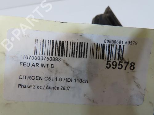 Right tailgate light CITROËN C5 II (RC_) 1.6 HDi (RC8HZB) | BP37083338C80 - Image 6