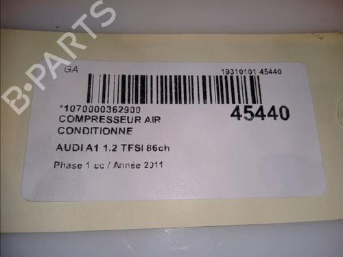 AC compressor AUDI A1 (8X1, 8XK) 1.2 TFSI | BP12521663M34 