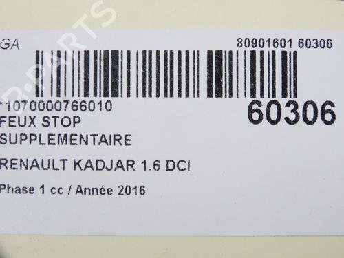 Third brake light RENAULT KADJAR (HA_, HL_) 1.6 dCi 130 4x4 (HLA4) | BP36873915L11  - Image 5