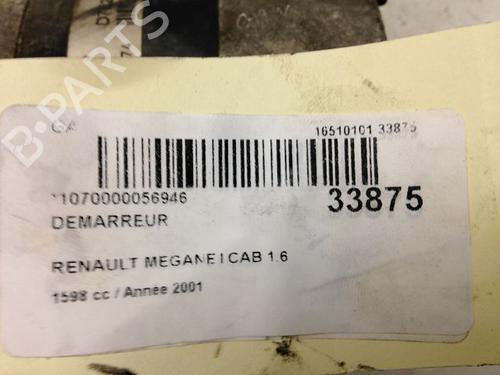 Used Starter RENAULT MEGANE I Cabriolet (EA0/1_) 1.6 16V (EA04, EA0B, EA11, EA1J) (107 hp) 9594621