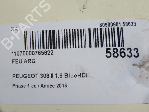 Venstre Baklys Venstre Baklys PEUGEOT 308 II (LB_, LP_, LW_, LH_, L3_) 1.6 HDi 100 (99 hp) 37479686 37479686